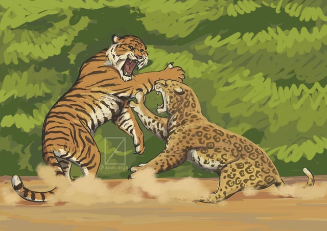Sự Thật Về Việc Hổ Có Ăn Thịt Mèo Rừng Không