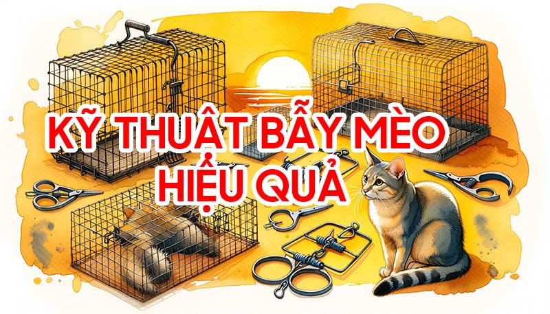 Hiểu Rõ Về Mồi Bẫy Mèo Rừng Và Giải Pháp Nhân Đạo