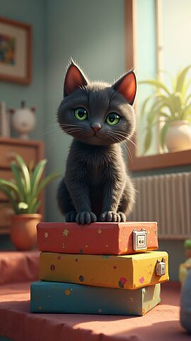 Mèo bị ám: Vì sao chúng lại yêu hộp đến vậy?