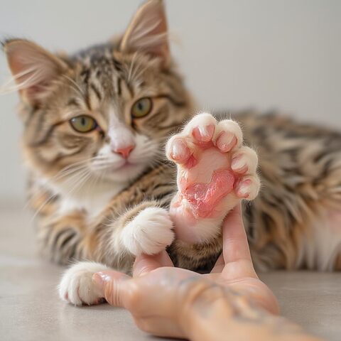 Mèo bị sưng đệm chân: Nguyên nhân, triệu chứng và cách điều trị
