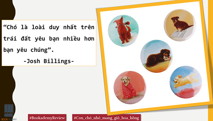 Review Sách Con Chó Nhỏ Mang Giỏ Hoa Hồng Chi Tiết Nhất