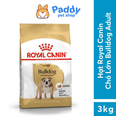 Royal Canin Bulldog Adult hỗ trợ sức khỏe cơ bắp cho chó Bulldog trưởng thành