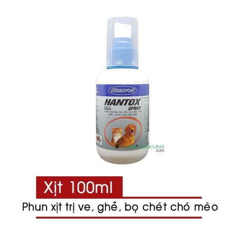 Thuốc Xịt Ve Chó Hantox Spray: Giải Pháp Diệt Ký Sinh Trùng Hiệu Quả
