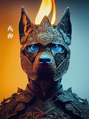 Hình ảnh con chó ngầu