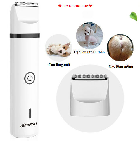 Ba đầu chức năng của máy cạo lông cho chó: cạo toàn thân, cạo chi tiết và mài móng