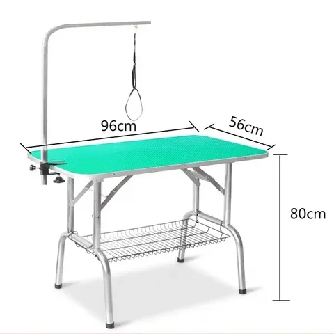 Bàn cắt tỉa lông chó có kích thước tiêu chuẩn, dễ gấp gọn