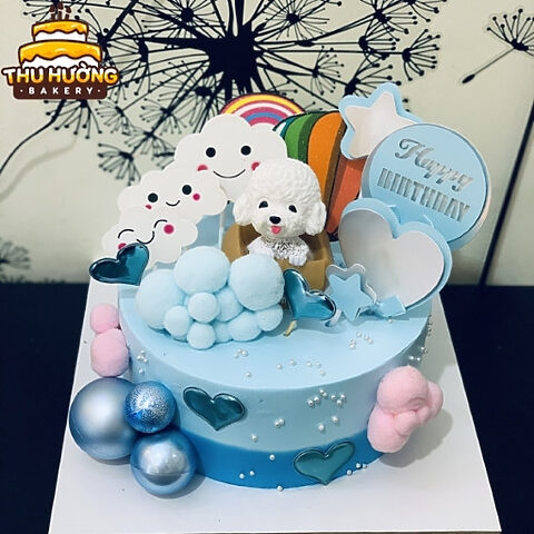 Những Con Chó Con Dễ Thương: Ý Tưởng Bánh Sinh Nhật Độc Đáo