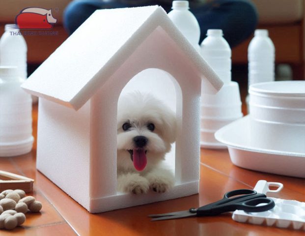 Làm Nhà Cho Chó Bằng Thùng Xốp: Hướng Dẫn Tự Làm Chi Tiết Và Toàn Diện