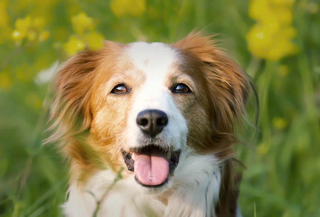 Chó Border Collie với vẻ mặt hiền lành, thông minh và thân thiện