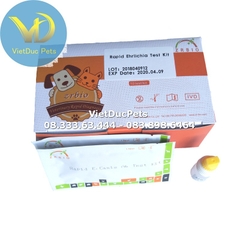 Que test nhanh để chẩn đoán bệnh E Canis ở chó