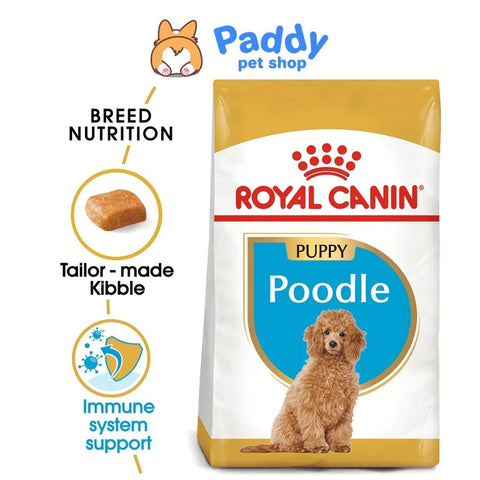 Royal Canin Poodle Puppy dành cho chó Poodle con hỗ trợ phát triển toàn diện