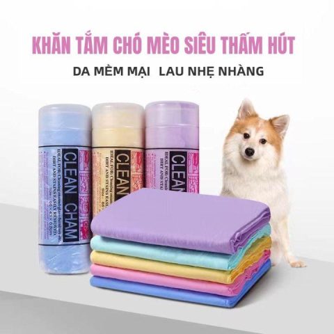 Khăn Siêu Thấm Cho Chó Mèo: Hướng Dẫn Toàn Diện Từ A-Z