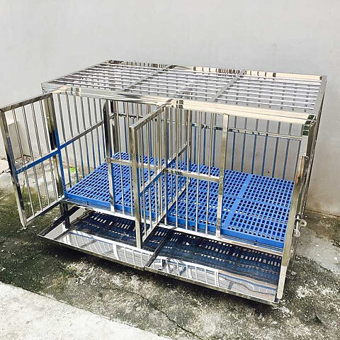 Làm chuồng chó từ sắt hộp tiết kiệm chi phí đáng kể so với việc mua sẵn