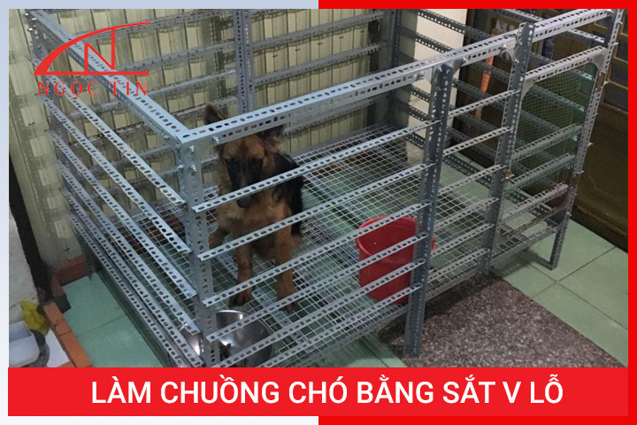 Lợi ích khi làm chuồng chó bằng sắt v lỗ bền bỉ và dễ vệ sinh