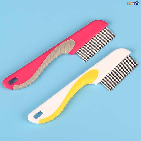 Lược chuyên dụng giúp gỡ rối và chuẩn bị lông trước khi tự cắt lông cho chó