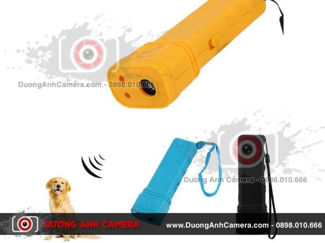 Máy siêu âm đuổi chó KC-501 với bảng điều khiển và các nút chức năng