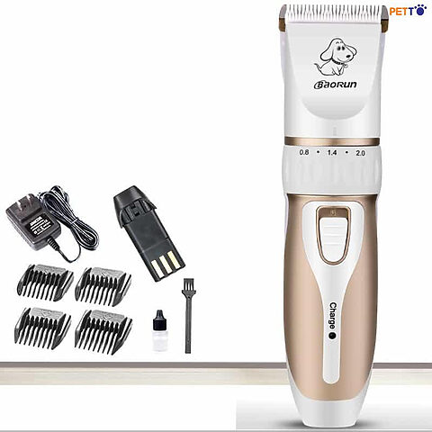 Máy tông đơ không dây an toàn, hỗ trợ tự cắt lông cho chó tại nhà hiệu quả