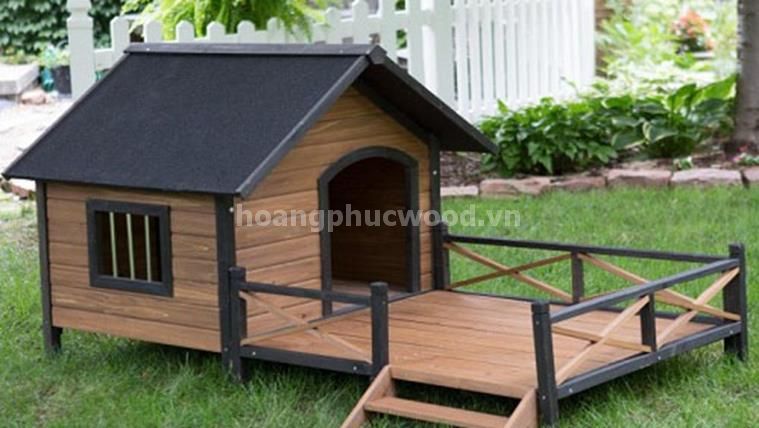 Chuồng Chó Bằng Gỗ: Hướng Dẫn Chi Tiết Từ A Đến Z Cho Mọi Chủ Nuôi Mẫu chuồng chó bằng gỗ có sân phơi cực cool và tiện lợi