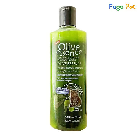 Sữa tắm diệt khuẩn cho chó mèo, giảm ngứa - Olive Essence Insecticidal Anti-Acarid