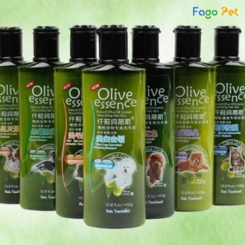 Sữa tắm Olive Essence cho chó mèo với chiết xuất tự nhiên