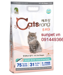 Thức ăn cho mèo mọi lứa tuổi Catsrang tại cửa hàng chó mèo Hà Nội