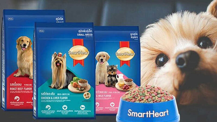 Thức ăn hạt cho chó SmartHeart chất lượng từ Thái Lan