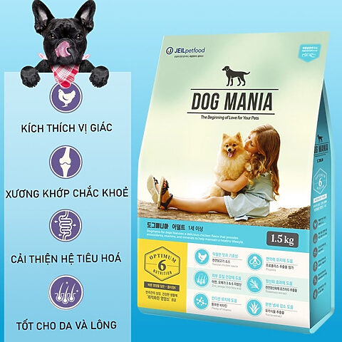 Thức ăn hạt Dog Mania Puppy - Dinh dưỡng cho cún con