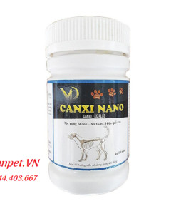 Thuốc Canxi Nano cho chó mọi lứa tuổi giúp xương chắc khỏe