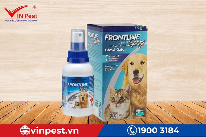 Thuốc diệt ve chó hiệu quả dạng xịt Frontline Spray