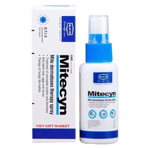 MiteCyn: Thuốc Trị Ghẻ Cho Chó Hiệu Quả Và An Toàn