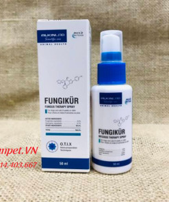 Thuốc trị nấm Fungikur dạng xịt cho mèo