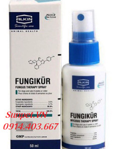 Thuốc trị nấm Fungikur dành cho mèo hiệu quả