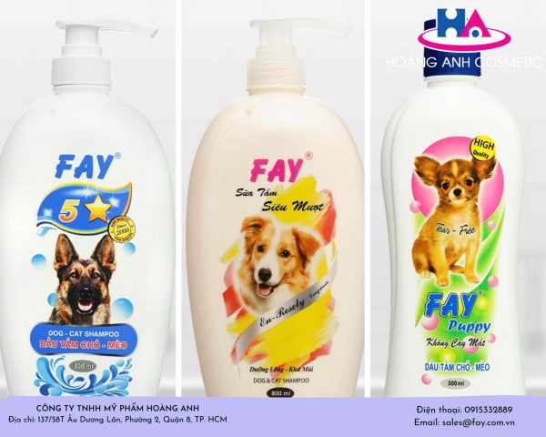 Sữa Tắm Chó Mèo Fay: Giải Pháp Toàn Diện Cho Da Lông Khỏe Mạnh