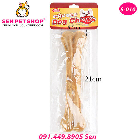 xương bò cho chó gặm từ da bò an toàn