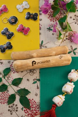 Xương gặm cho chó làm từ gỗ cà phê tự nhiên, thân thiện môi trường