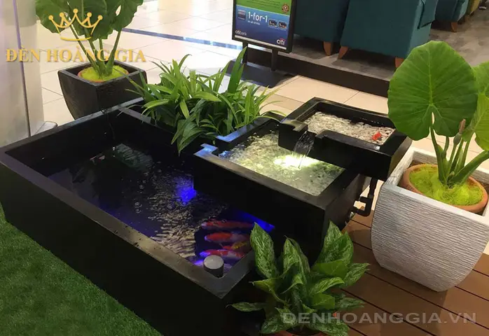 bể cá koi trong nhà bể cá koi trong nhà