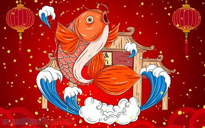 cá chép hóa rồng cá chép hóa rồng
