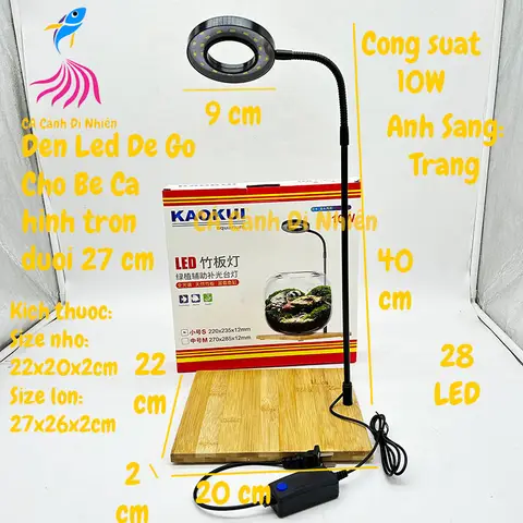 đèn led cho bể cá tròn đèn led cho bể cá tròn