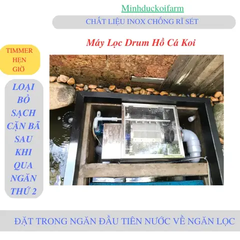 hệ thống lọc hồ cá koi hệ thống lọc hồ cá koi