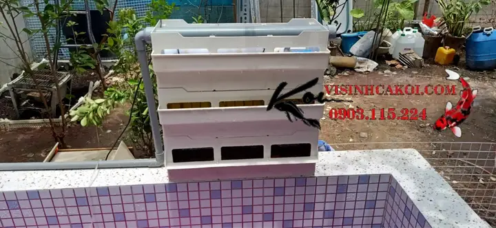 hệ thống lọc hồ cá koi hệ thống lọc hồ cá koi