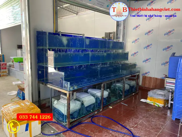 hồ cá dài 3m hồ cá dài 3m
