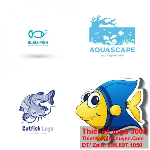logo cá cảnh đẹp
