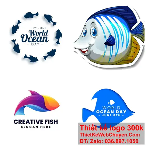 logo cá cảnh đẹp