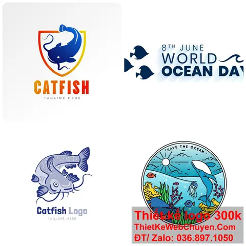 logo cá cảnh đẹp