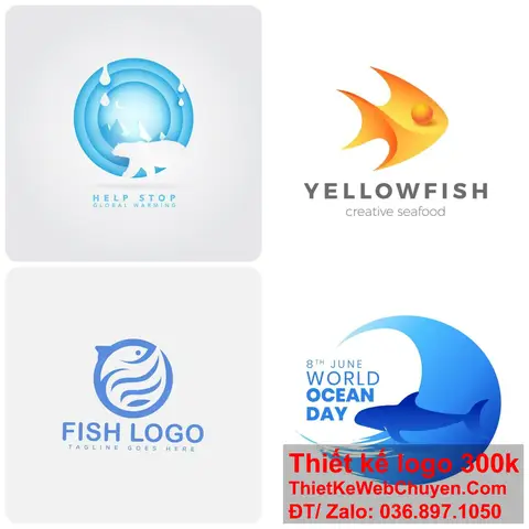 logo cá cảnh đẹp