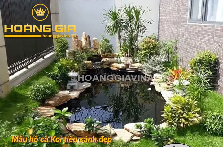 mẫu hồ cá koi mini đẹp mẫu hồ cá koi mini đẹp