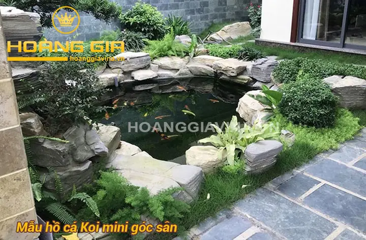 Tổng Hợp Các Mẫu Hồ Cá Koi Mini Đẹp Phù Hợp Mọi Không Gian mẫu hồ cá koi mini đẹp