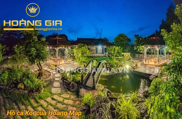 mẫu hồ cá koi ngoài trời mẫu hồ cá koi ngoài trời