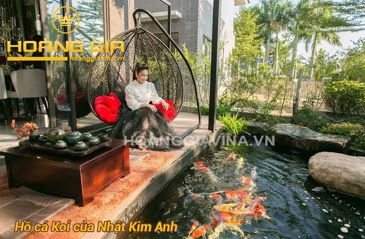 mẫu hồ cá koi ngoài trời mẫu hồ cá koi ngoài trời