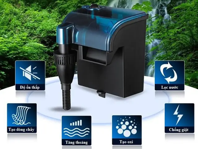 máy lọc thác hồ cá máy lọc thác hồ cá